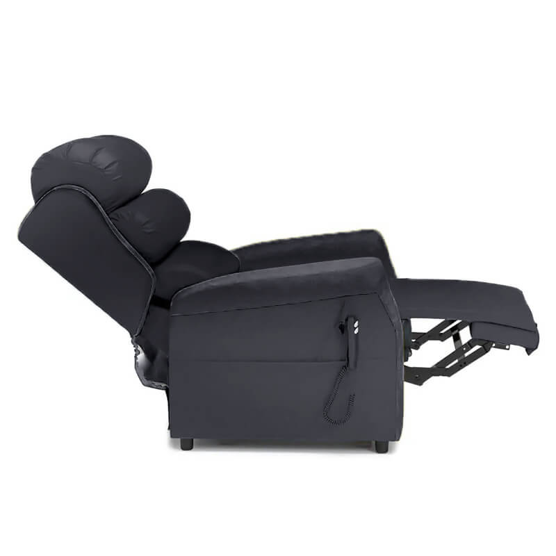 Multi Bari bariatric electric rise & recline chair (in black upholstery)