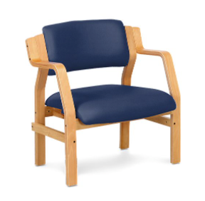 5PS/B/WF/VVMA Patient Seating - Bariatric, Wooden Frame