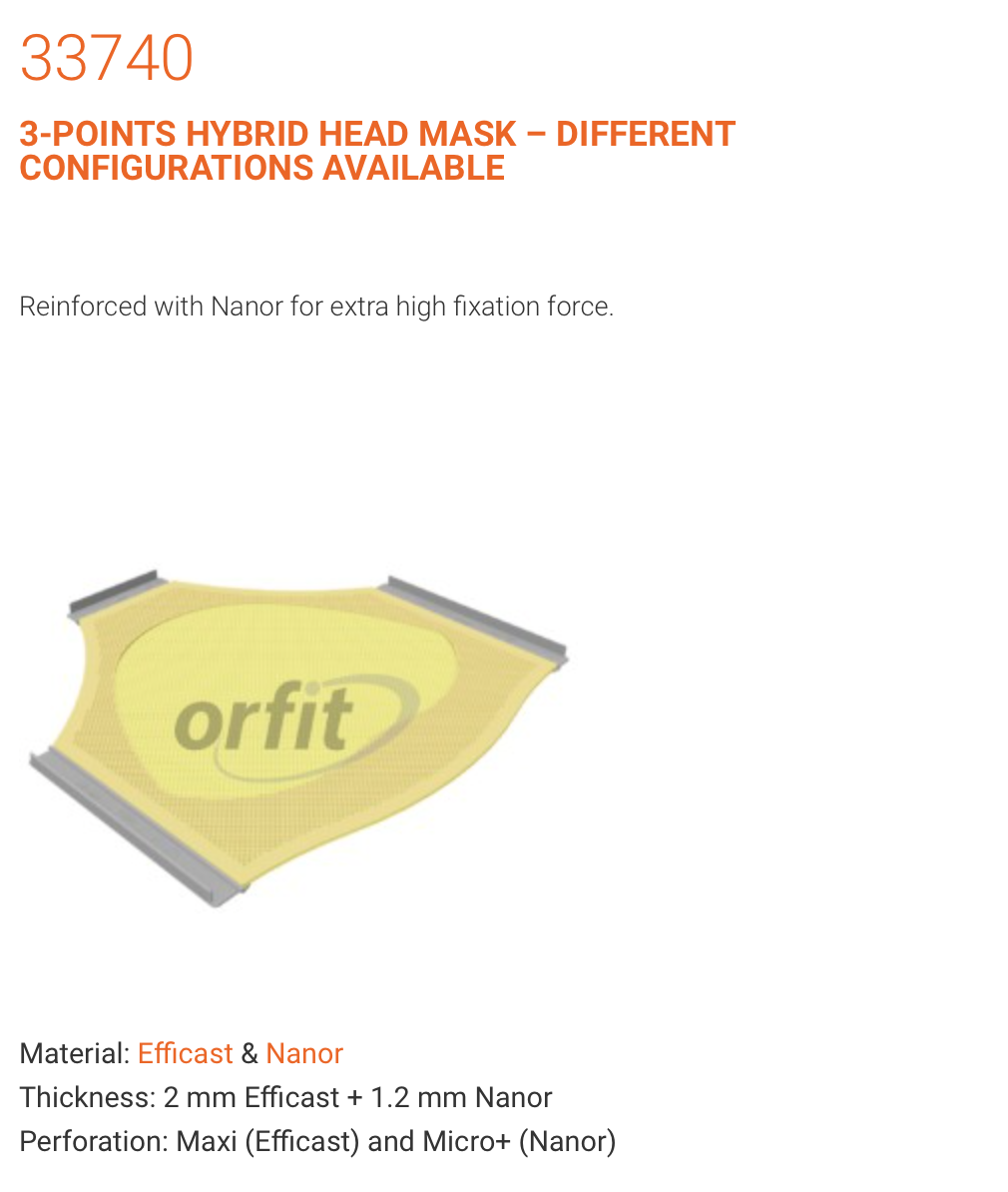 Brain / Head and Neck Masks