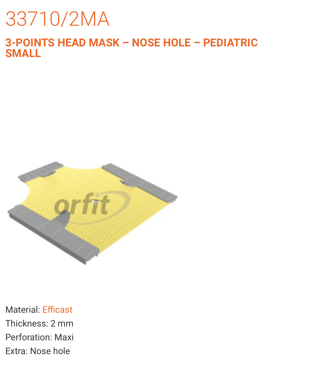 Brain / Head and Neck Masks
