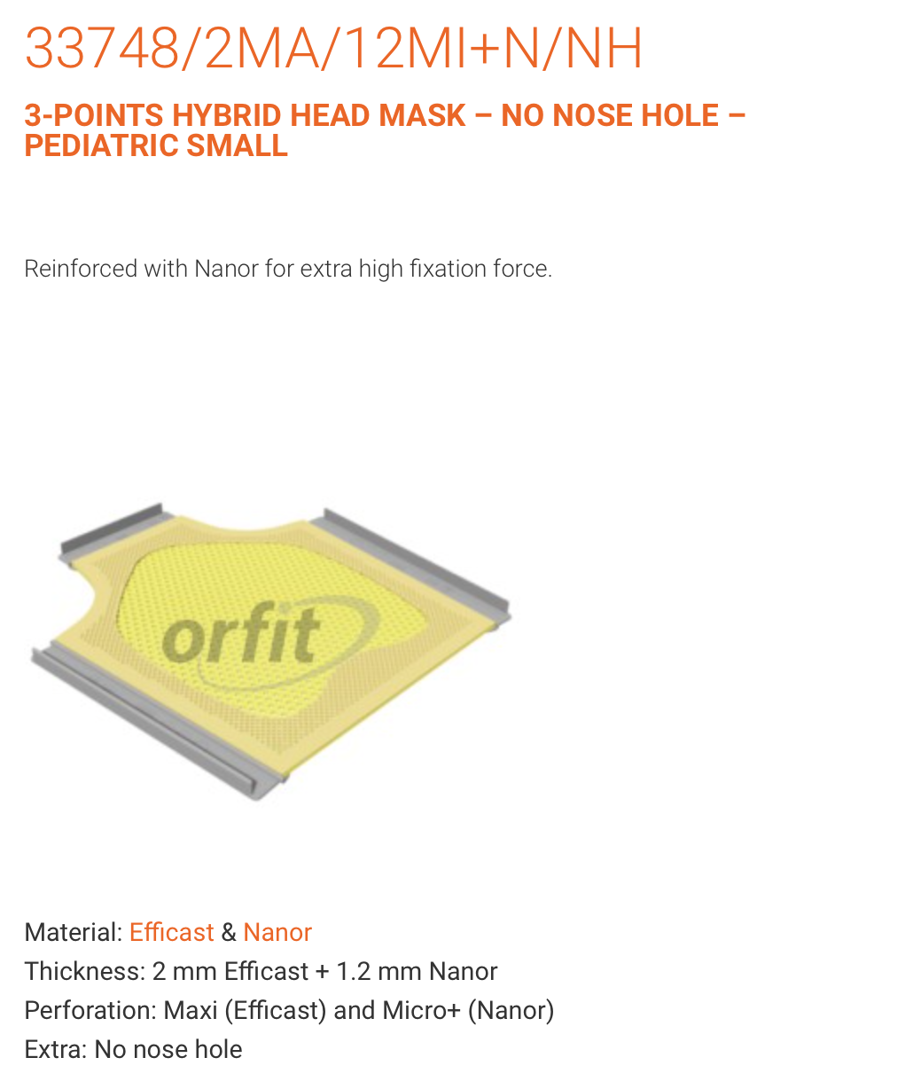 Brain / Head and Neck Masks