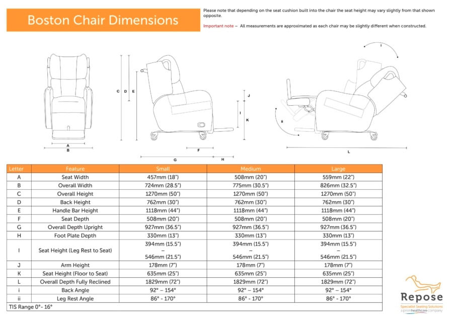 Boston Porter Chair (stock colour all black)