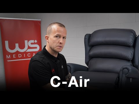 C-Air Bariatric 222kg SWL: Tilt in Space, Rise & Recline Chair