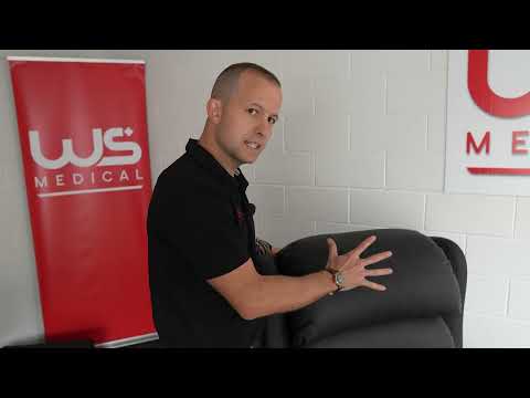 Multi C-Air 158kg (M/L) 127kg (S) SWL: Tilt in space, Rise & Recline Chair
