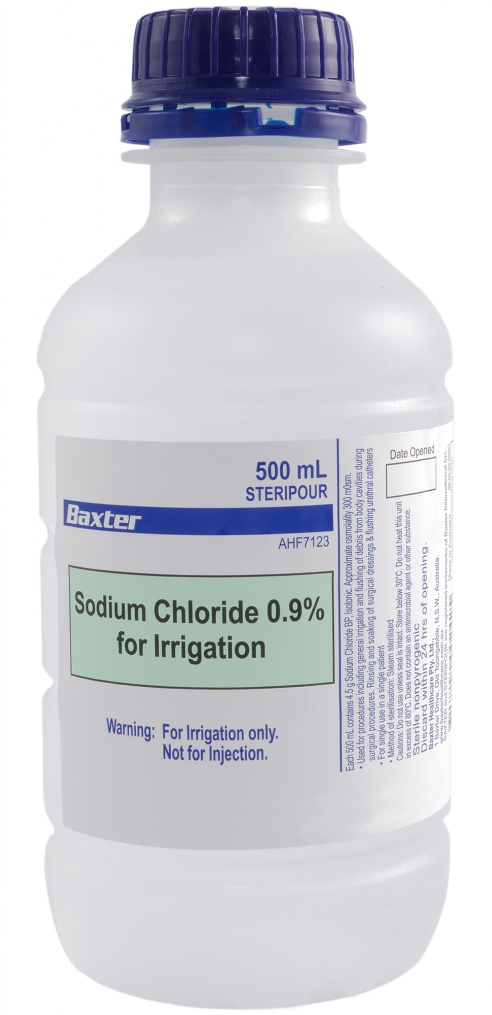 Baxter Sodium Chloride 0.9% Steripour Irrigation (Each)