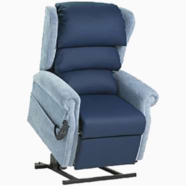 Custom C-Air tilt in space rise & recline chair - various sizes (in black upholstery)