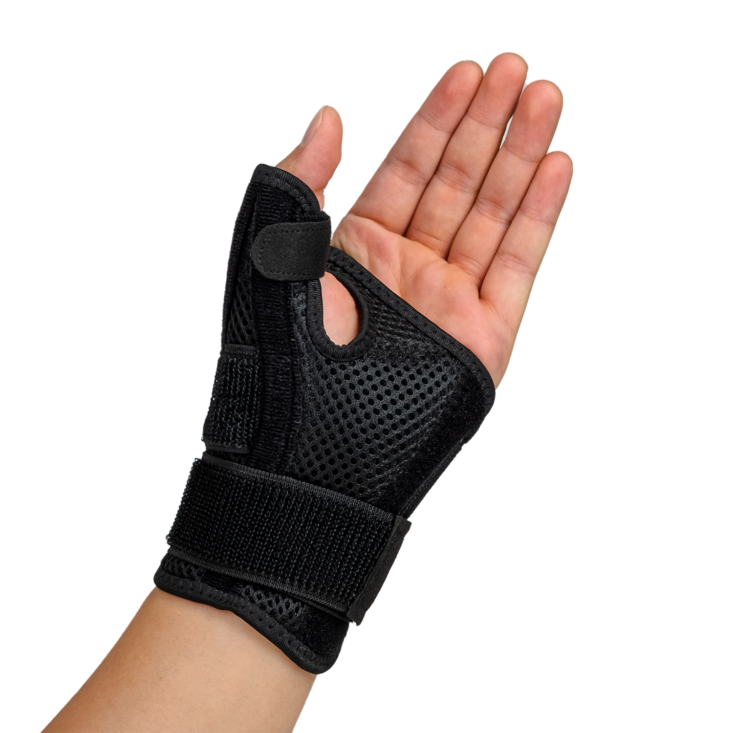 Apollo Wrist and Thumb Support Brace - Black (one size fits all)