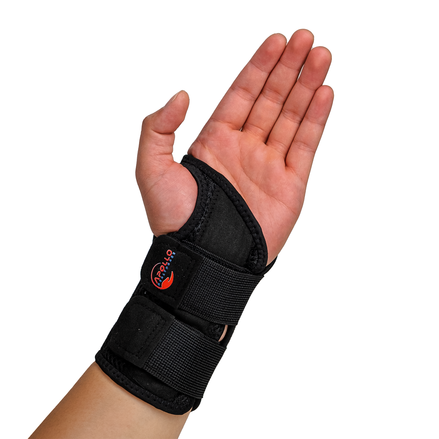 Apollo Standard Wrist Support Brace - Black